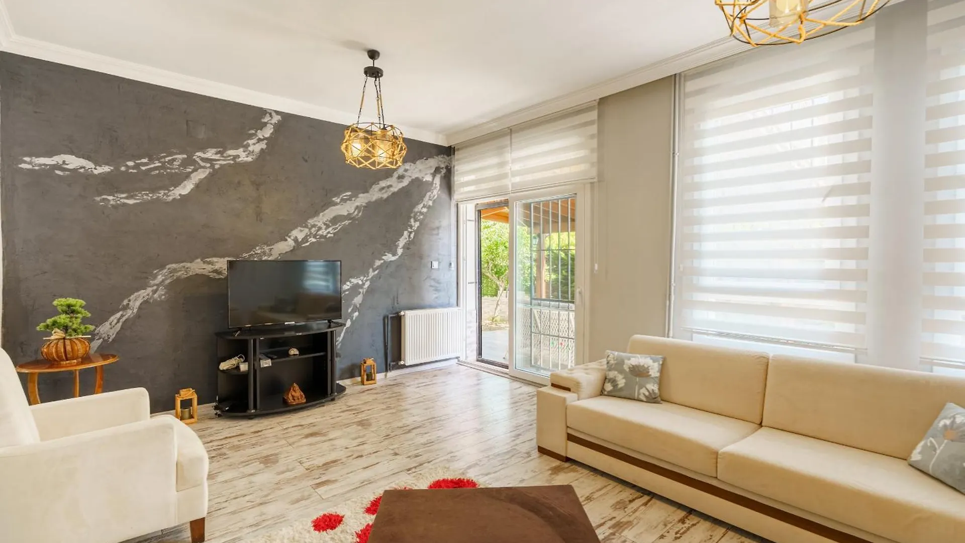 Semi Detached Villa In Complex With Shared Semi Olympic Swimming Pool In Kusadası 0*,